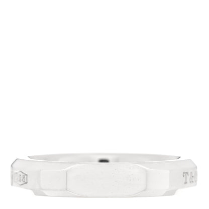Tiffany Sterling Silver Makers Narrow Slice Ring 52 6 1 of 7