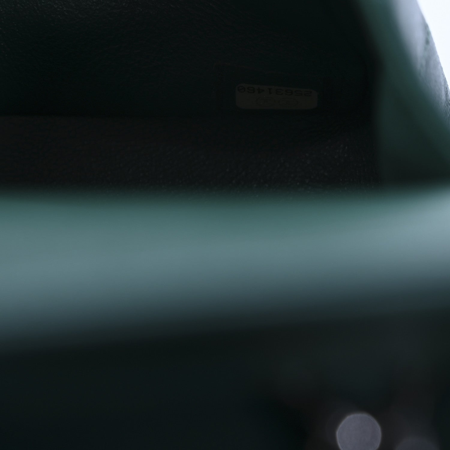 Chanel Lambskin Quilted Small Double Flap Green 7 of 10