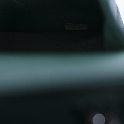 Chanel Lambskin Quilted Small Double Flap Green 7 of 10