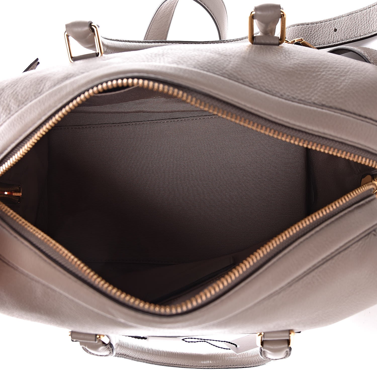 Marc Jacobs Calfskin Recruit Bauletto Satchel Tote Bag Mink 6 of 11
