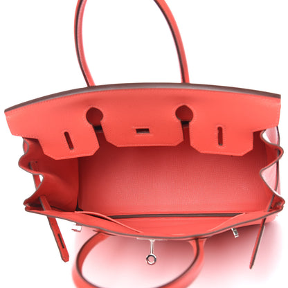 Hermes Epsom Birkin 30 Rose Jaipur 5 of 39