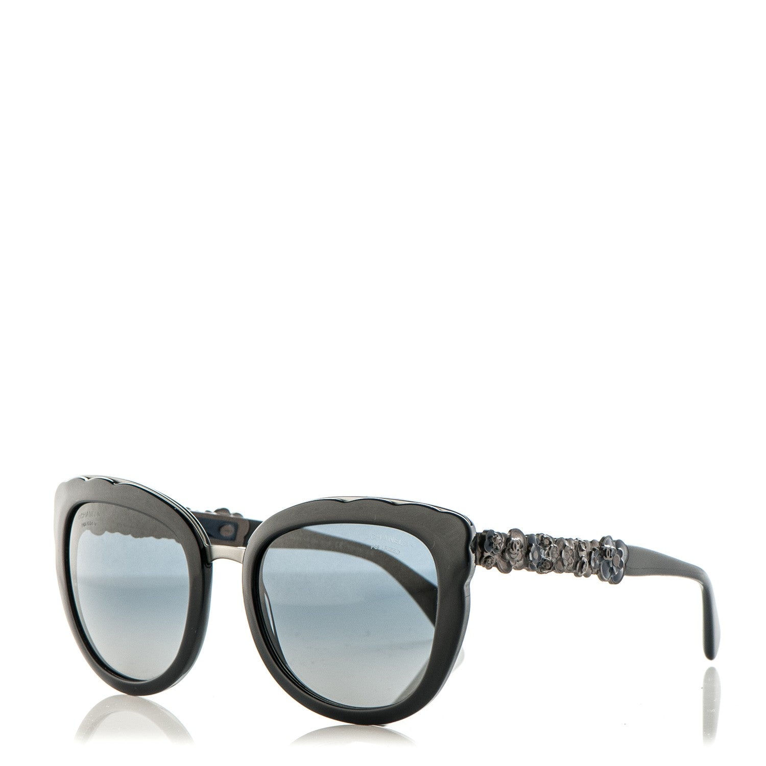 Chanel CC Butterfly Fall Sunglasses 5356 Dark Blue 1 of 6