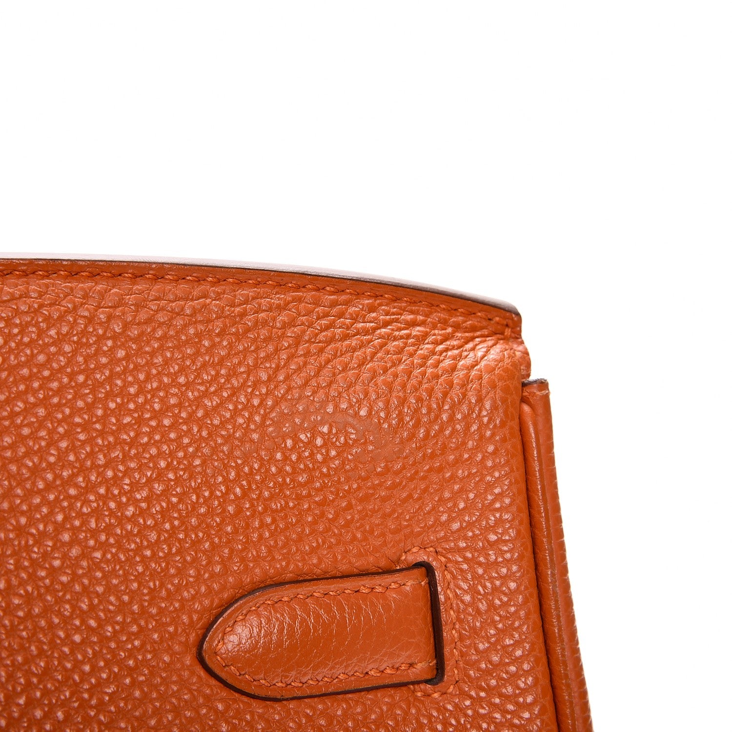 Hermes Togo Birkin 35 Orange 16 of 34