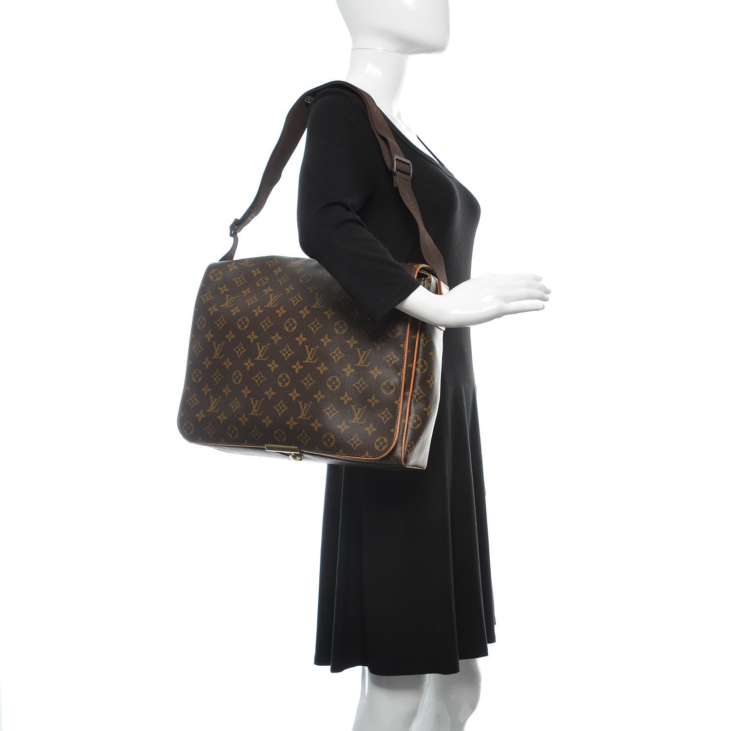 Louis Vuitton Monogram Abbesses Messenger Bag 2 of 11