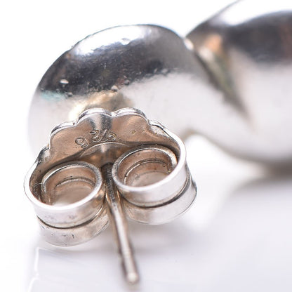 Tiffany Sterling Silver Infinilty Pearl Earrings 4 of 5