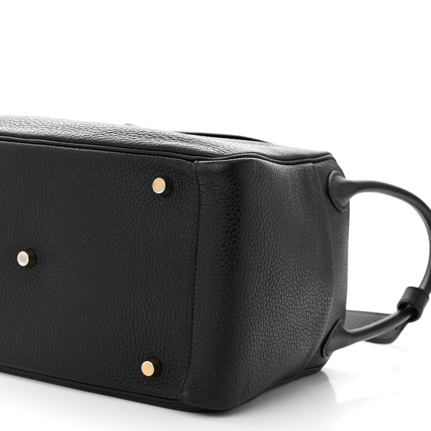 Hermes Taurillon Clemence Lindy 30 Black 10 of 10