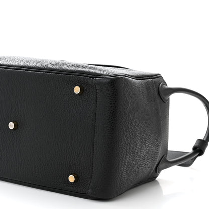 Hermes Taurillon Clemence Lindy 30 Black 10 of 10