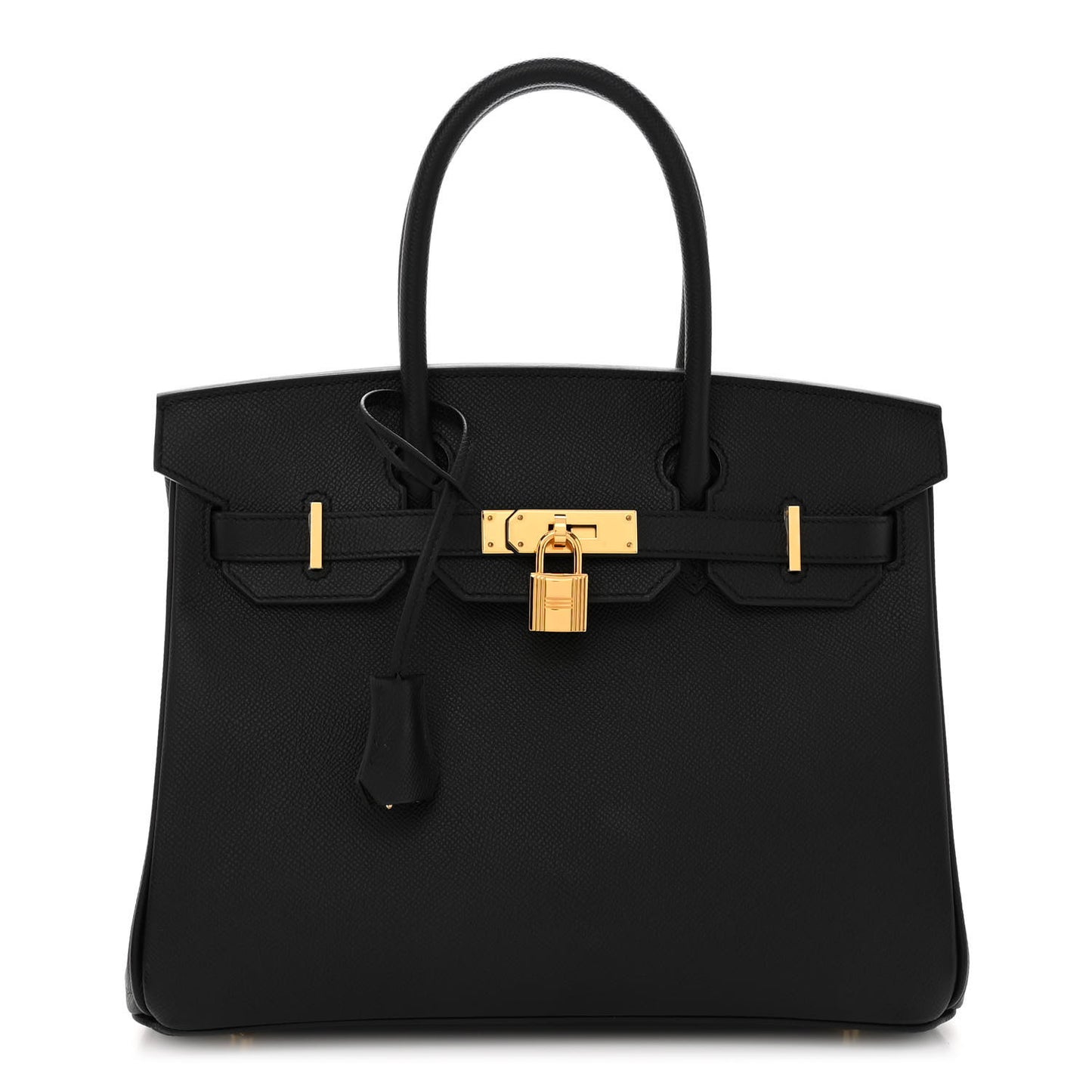 Epsom Birkin 30 Black