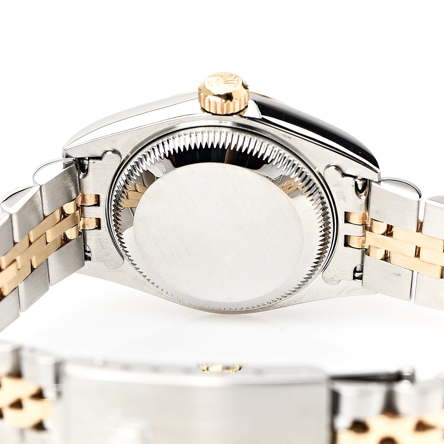 Rolex Stainless Steel 18K Yellow Gold 26mm Oyster Perpetual Datejust Watch Champagne 79173 4 of 5