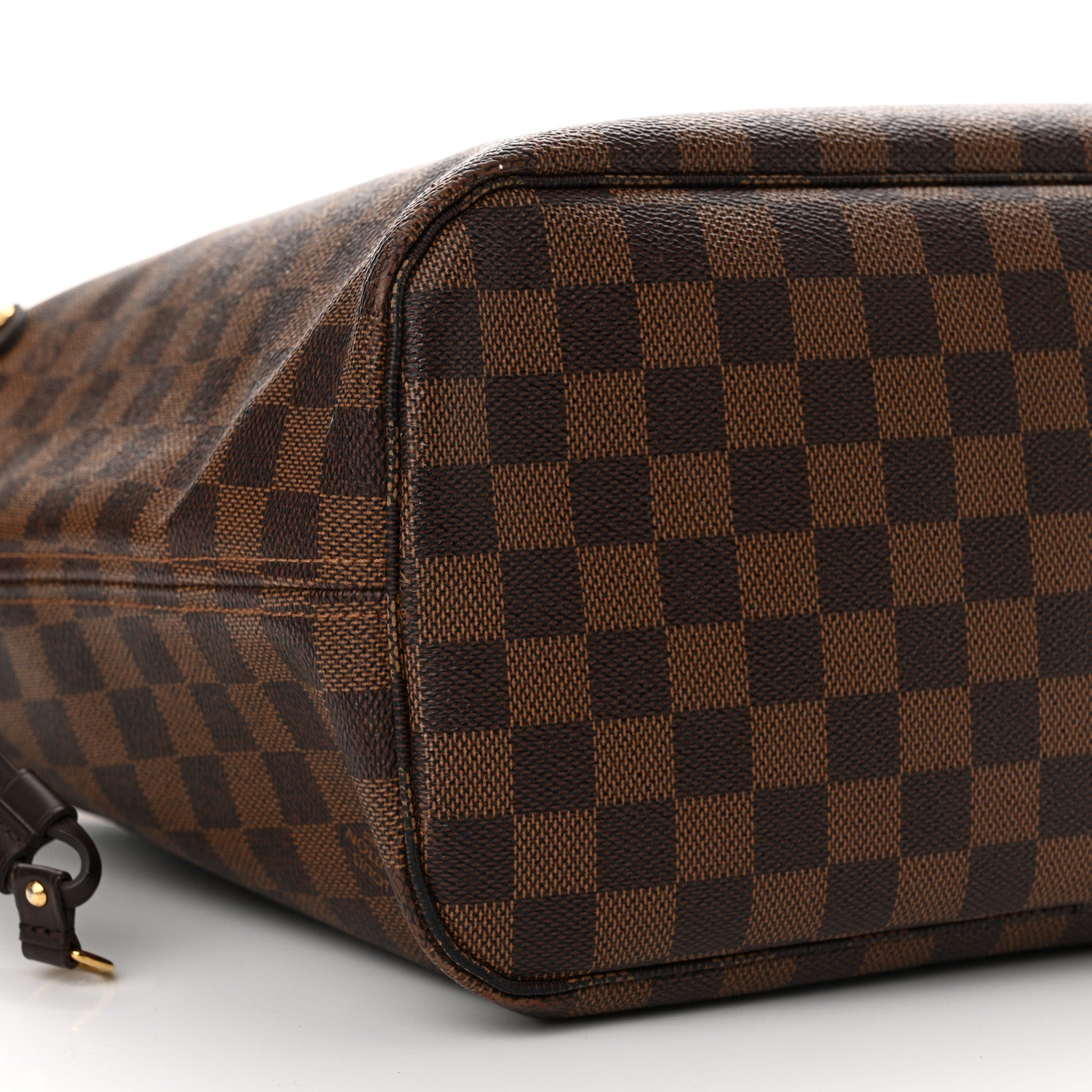 Louis Vuitton Damier Ebene Neo Neverfull MM Rose Ballerine 10 of 22