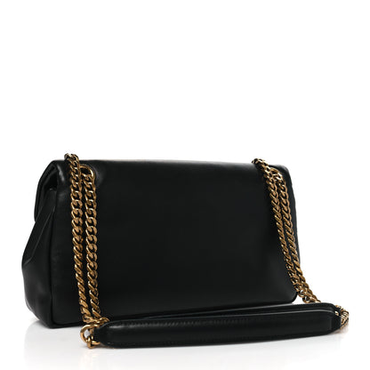 Saint Laurent Plunged Lambskin Calypso Black 3 of 10
