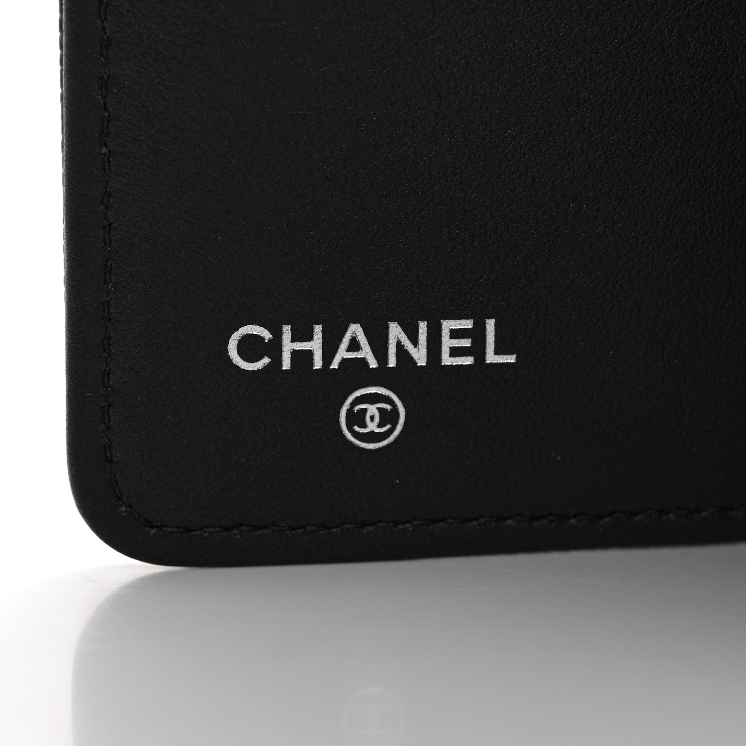 Chanel Caviar Quilted Boy Yen Wallet Black 6 of 10