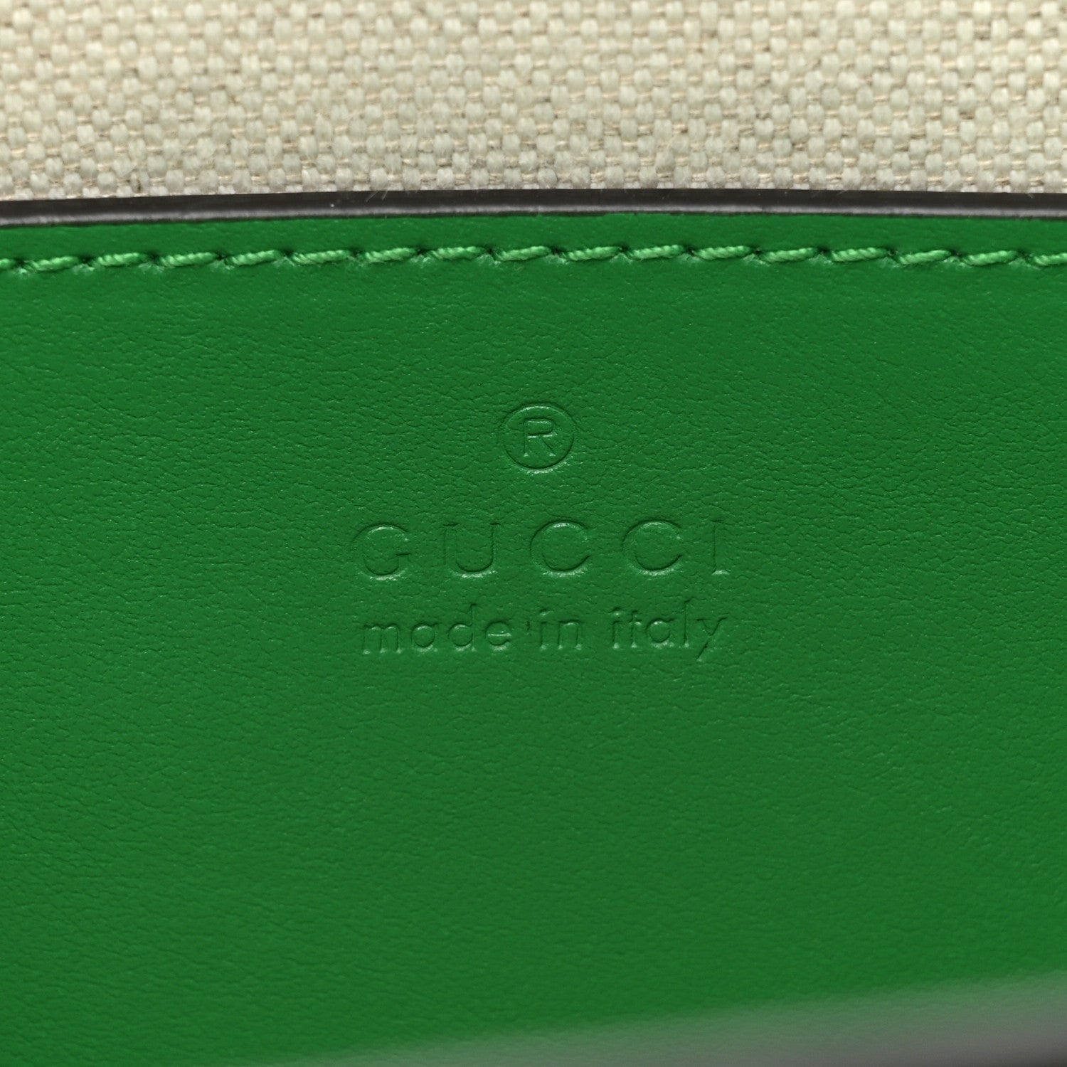 Gucci Calfskin GG Matelasse Small Slim Chain Shoulder Bag Spring Green Natural 7 of 16