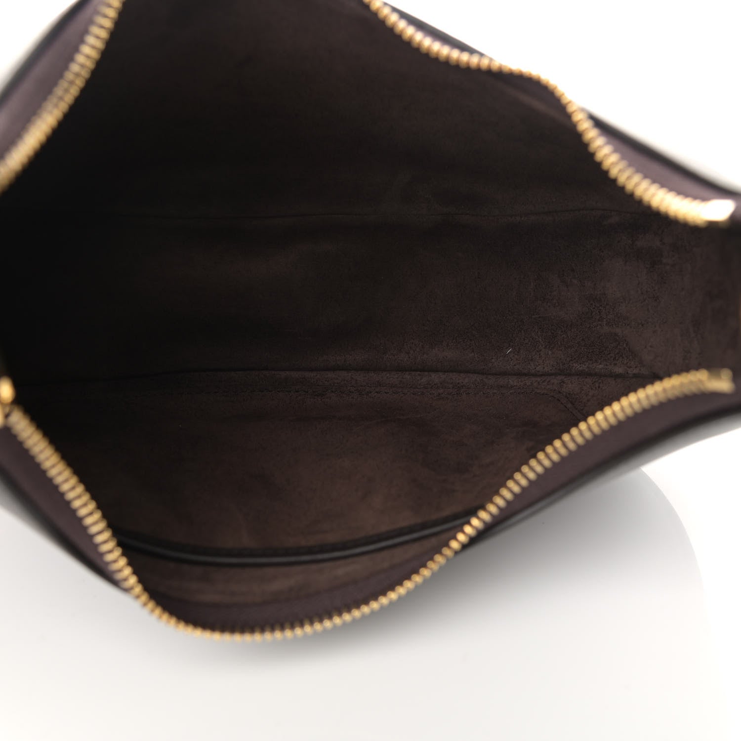 Celine Smooth Calfskin Medium Strap Ava Shoulder Bag Dark Brown 5 of 9