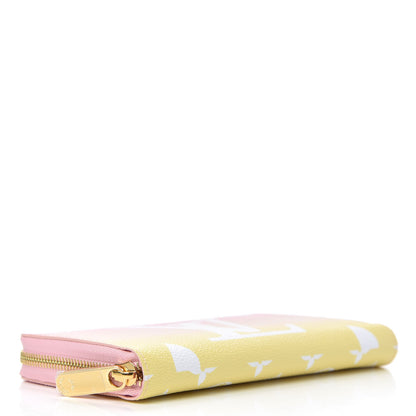 Louis Vuitton Monogram Giant By The Pool Zippy Wallet Light Pink 4 of 7