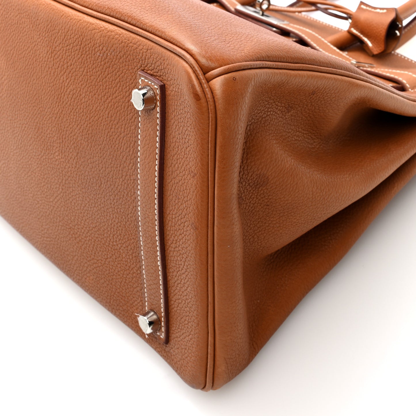 Natural Barenia Faubourg Birkin 35 Fauve