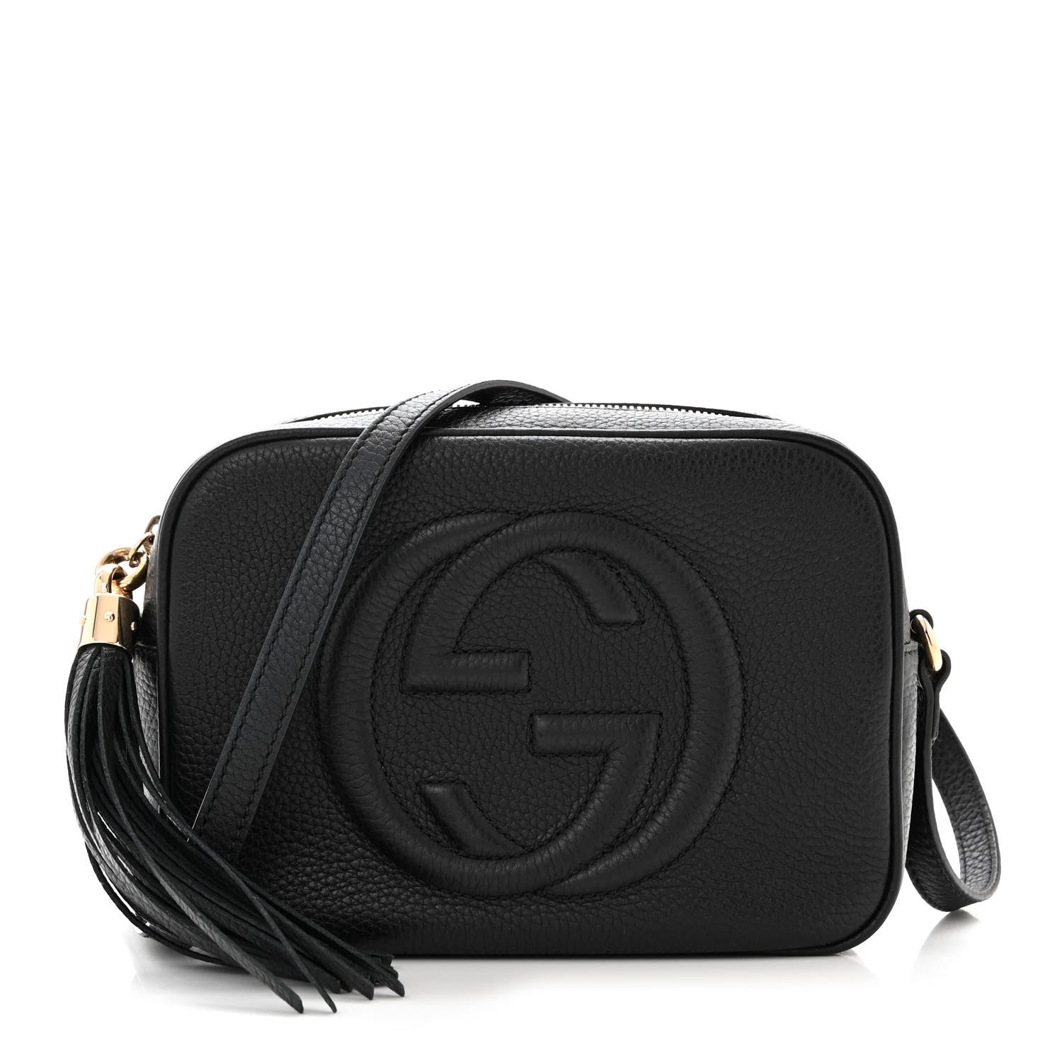Gucci Pebbled Calfskin Small Soho Disco Bag Black 1 of 10