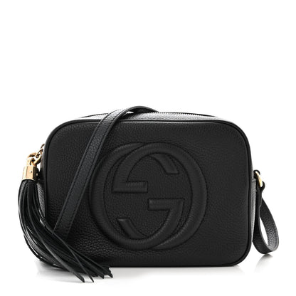 Gucci Pebbled Calfskin Small Soho Disco Bag Black 1 of 10