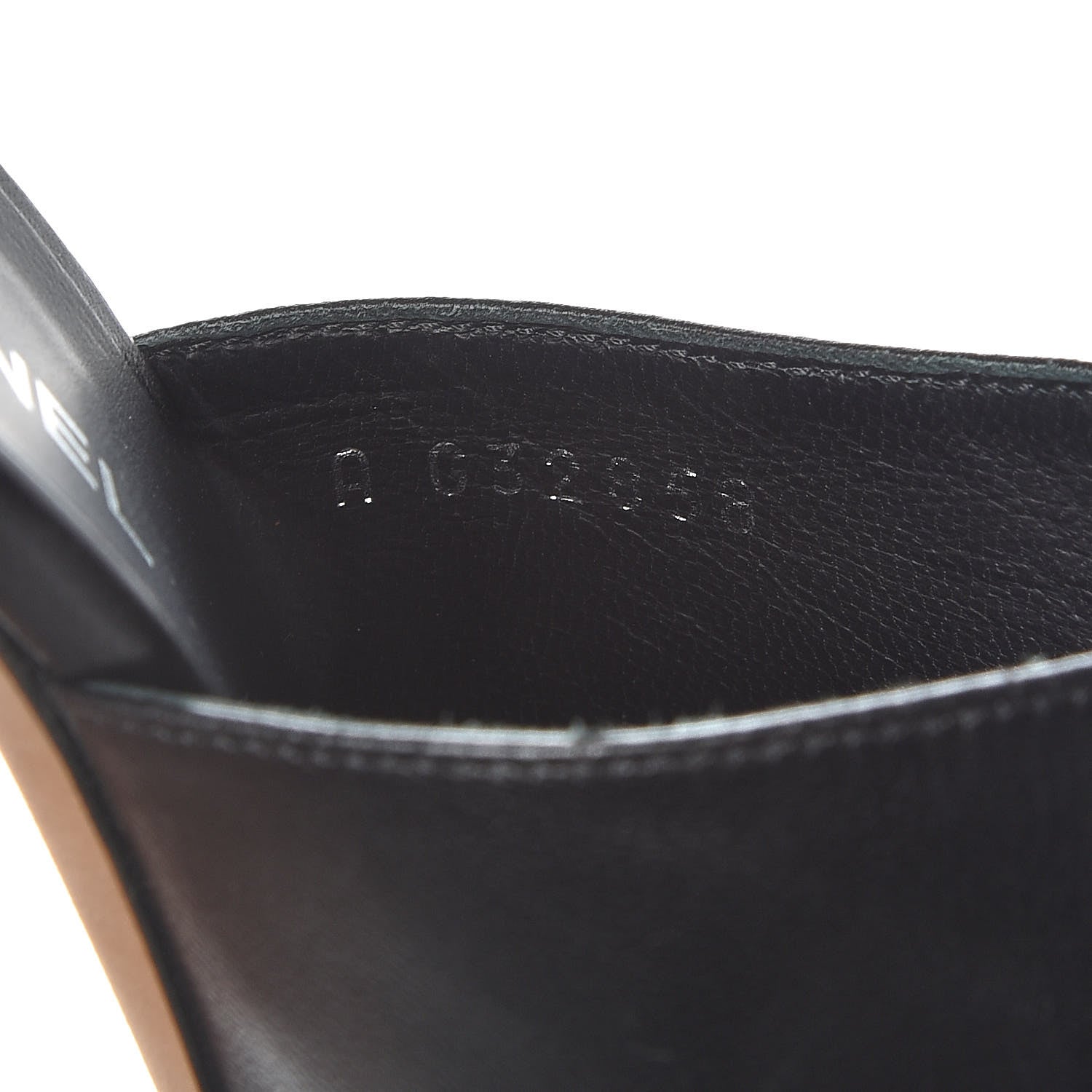 Chanel Lambskin Cap Toe CC Mules 38 Black 10 of 10