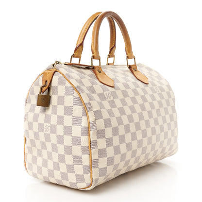 Louis Vuitton Damier Azur Speedy 30 3 of 15