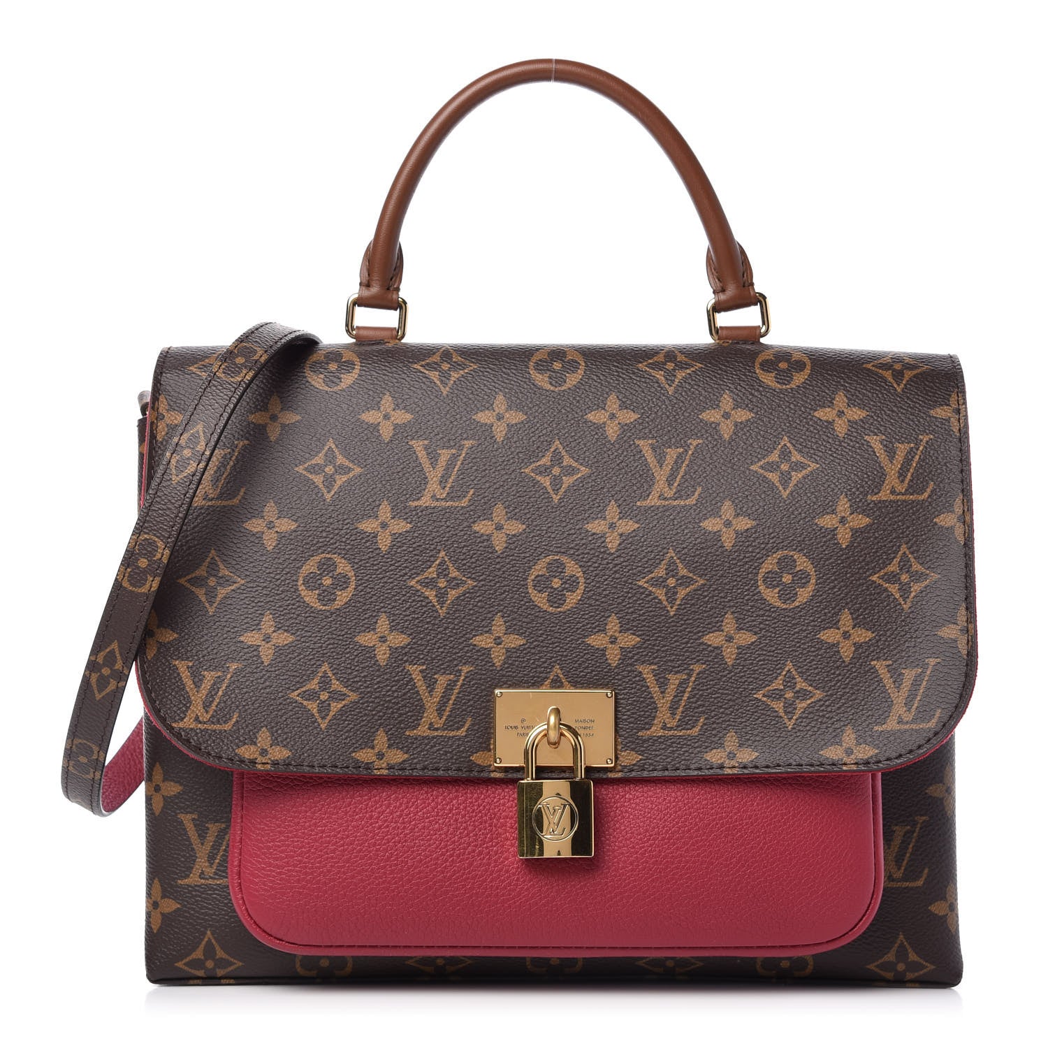 Louis Vuitton Monogram Marignan Lie De Vin 1 of 9