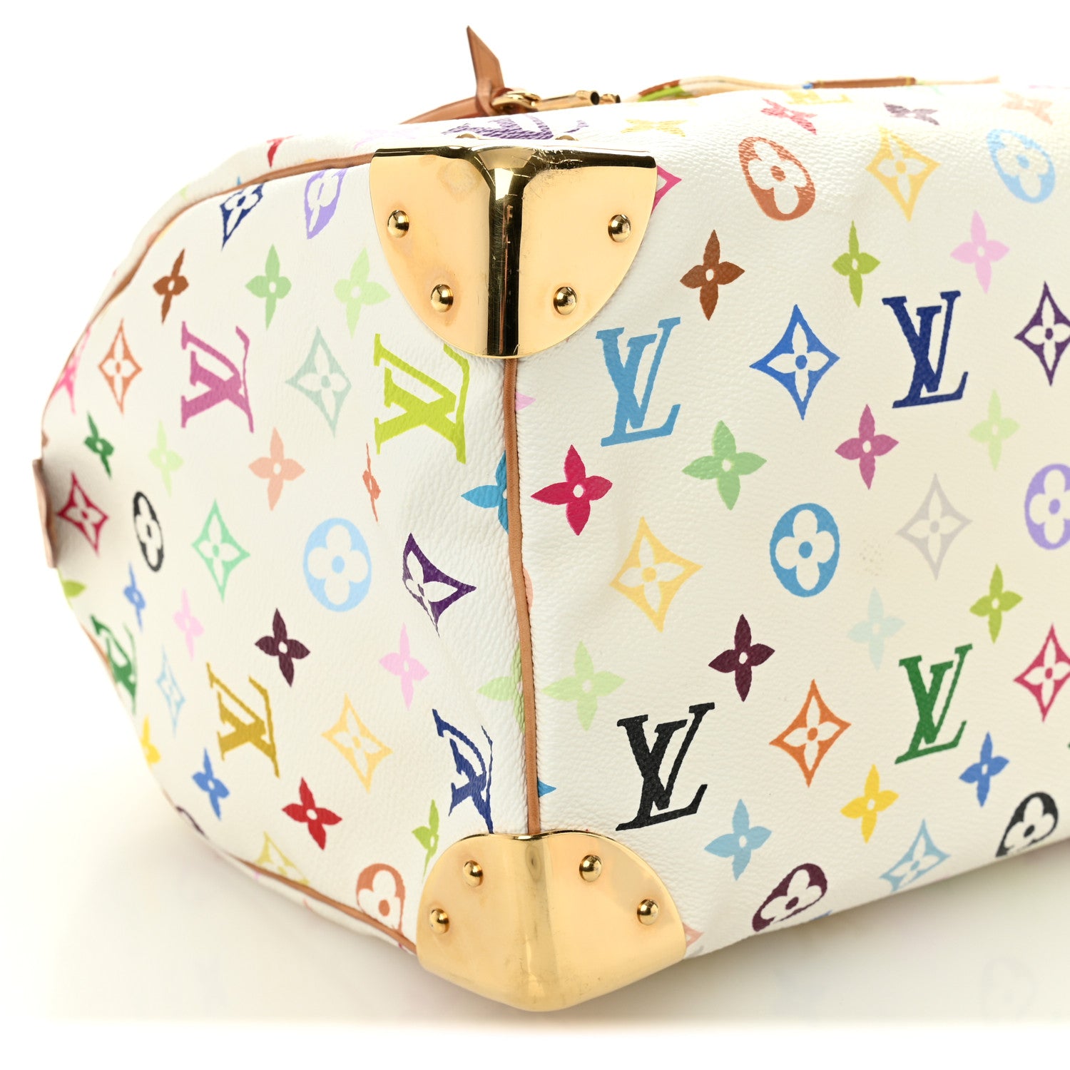 Louis Vuitton Monogram Multicolor Speedy 30 White 8 of 9