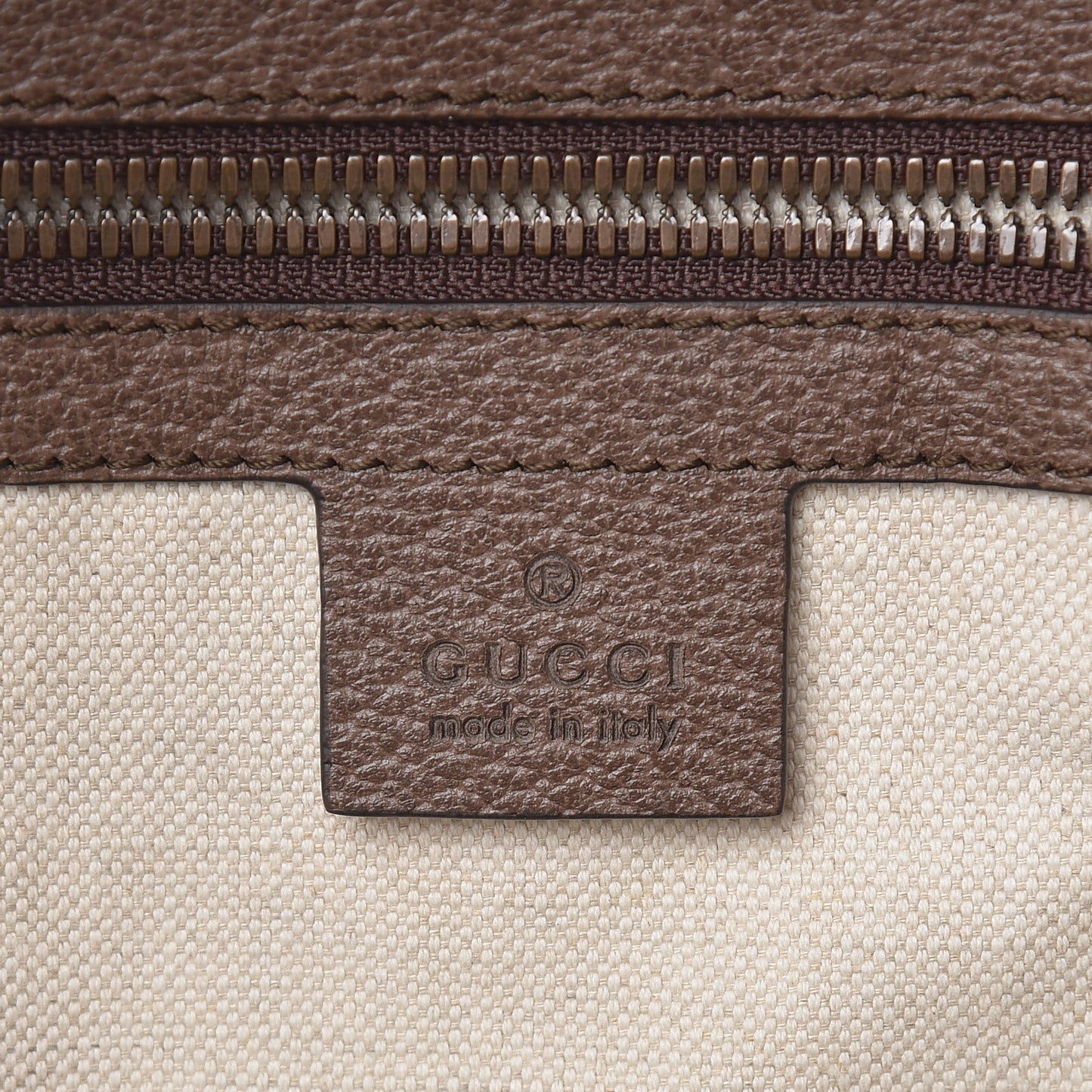 GG Supreme Monogram Calfskin Web Small Ophidia Day Backpack Beige Ebony New Acero