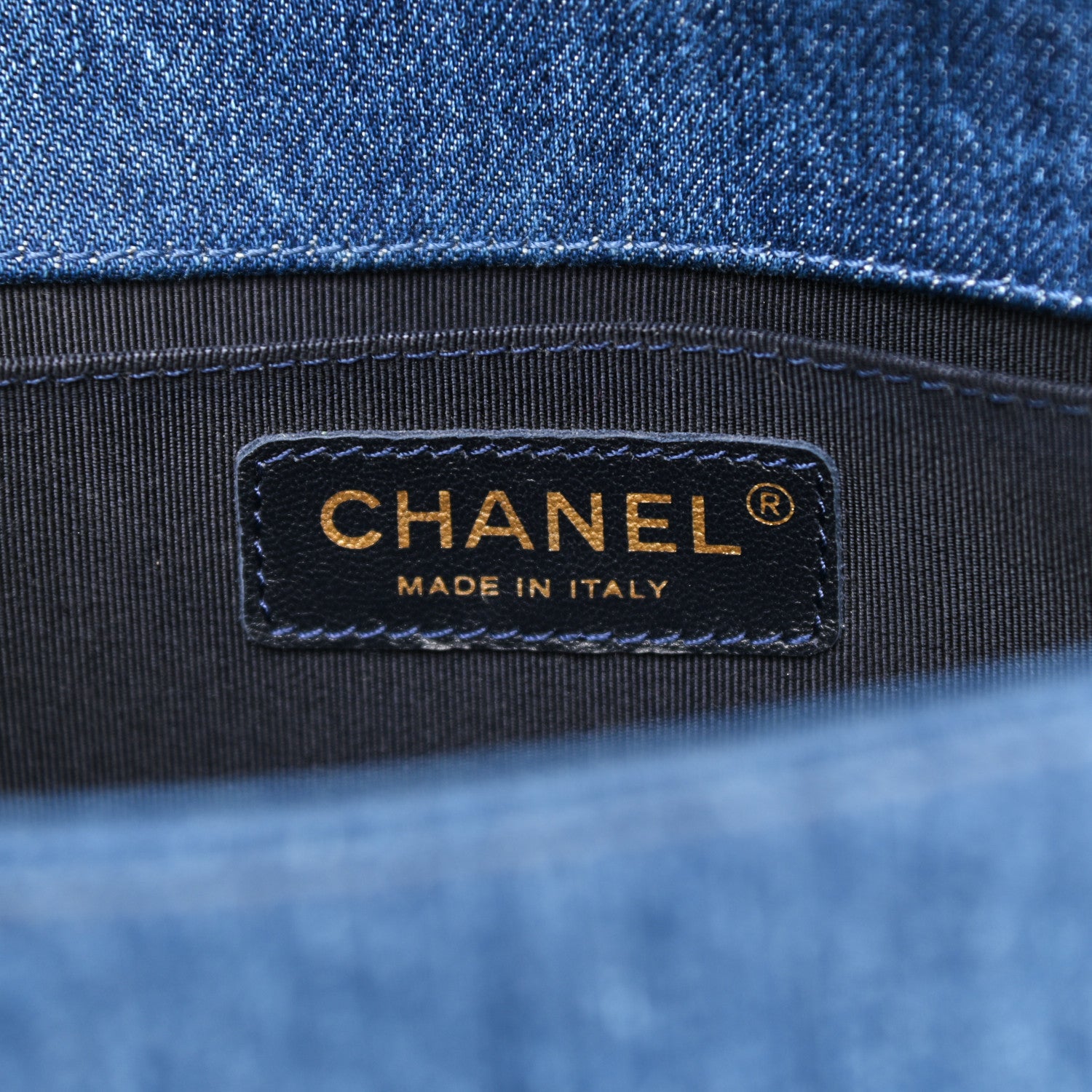 Chanel Denim Patchwork Small Boy Flap Blue 6 of 10