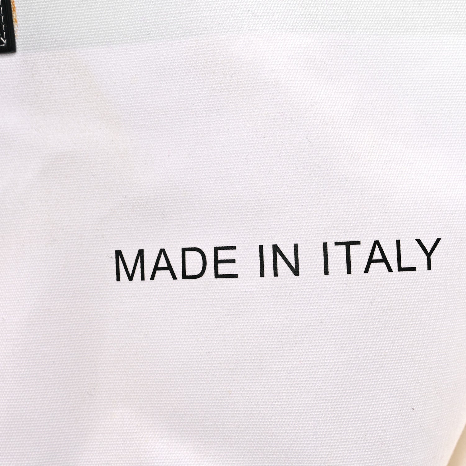 Celine Textile Medium Made In Tote White Black 7 of 11