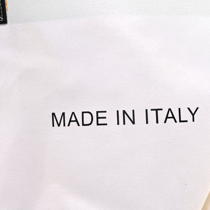 Celine Textile Medium Made In Tote White Black 7 of 11