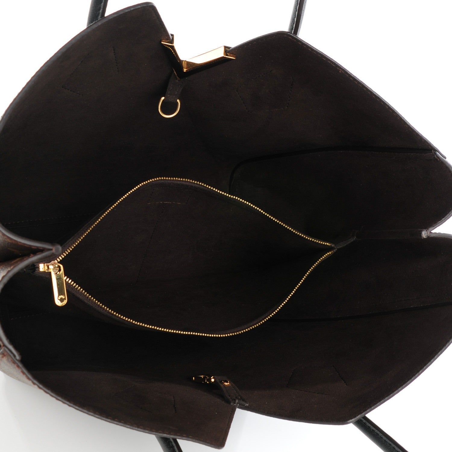 Louis Vuitton Calfskin Monogram Kimono Tote Black 5 of 7