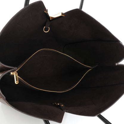 Louis Vuitton Calfskin Monogram Kimono Tote Black 5 of 7