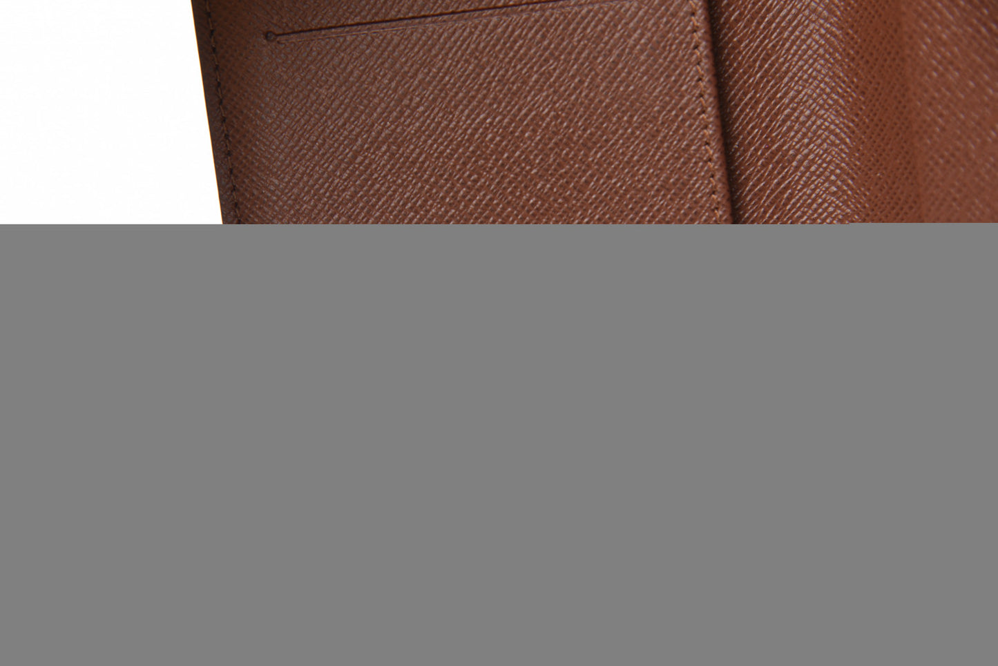 Monogram Pocket Agenda Cover