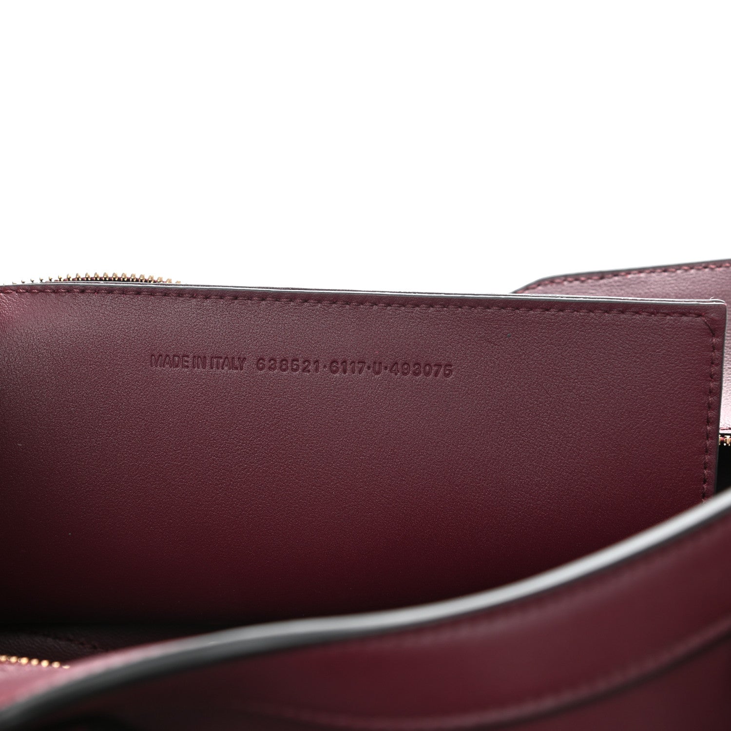 Balenciaga Smooth Calfskin Brass Hardware Neo Classic S City Burgundy 7 of 10