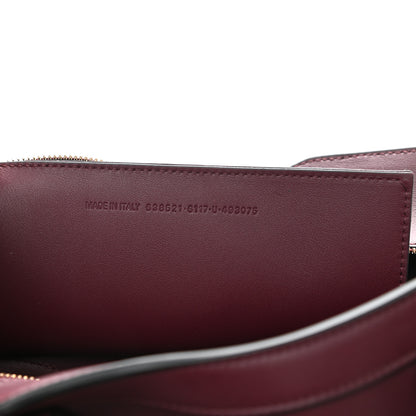 Balenciaga Smooth Calfskin Brass Hardware Neo Classic S City Burgundy 7 of 10