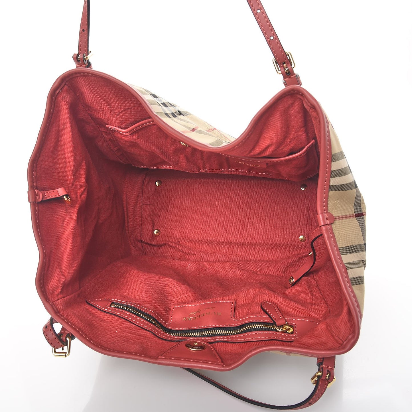 Horseferry Check Small Canterbury Tote Antique Rose