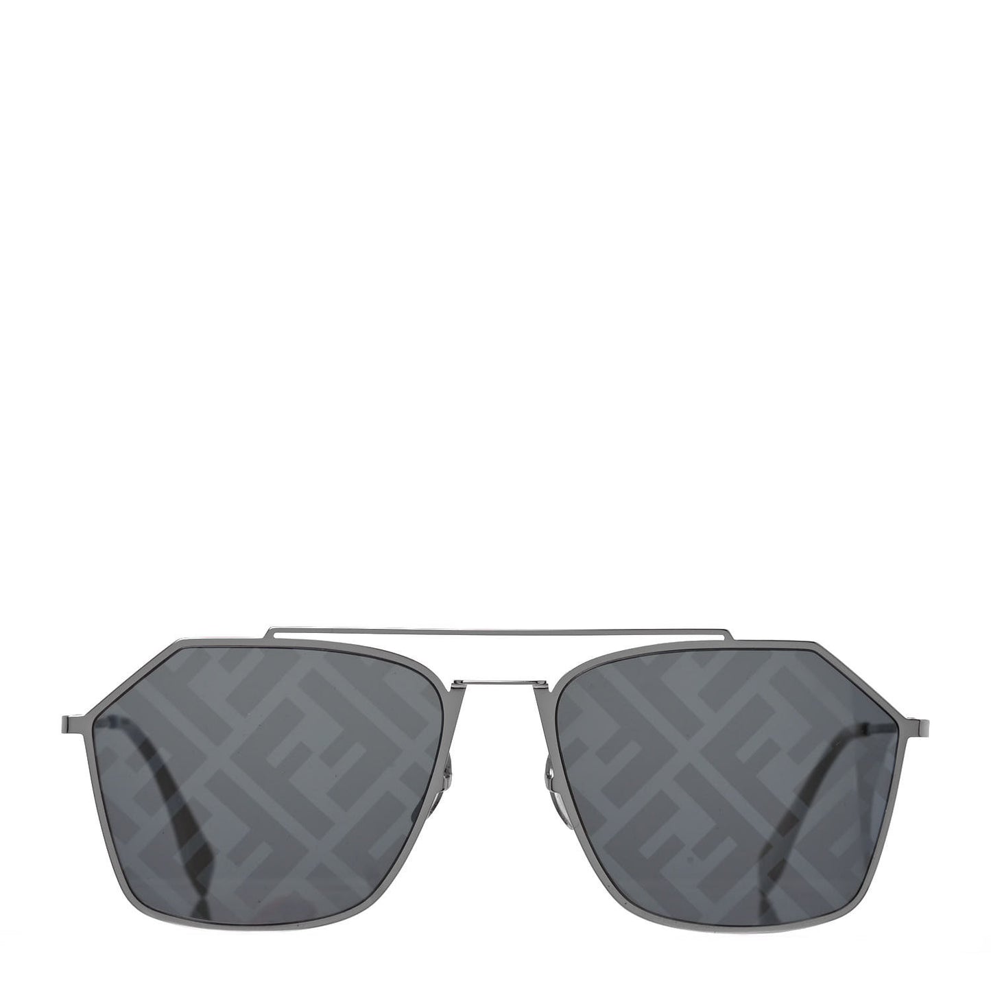 Metal Aviator Sunglasses FFM0022/S Silver