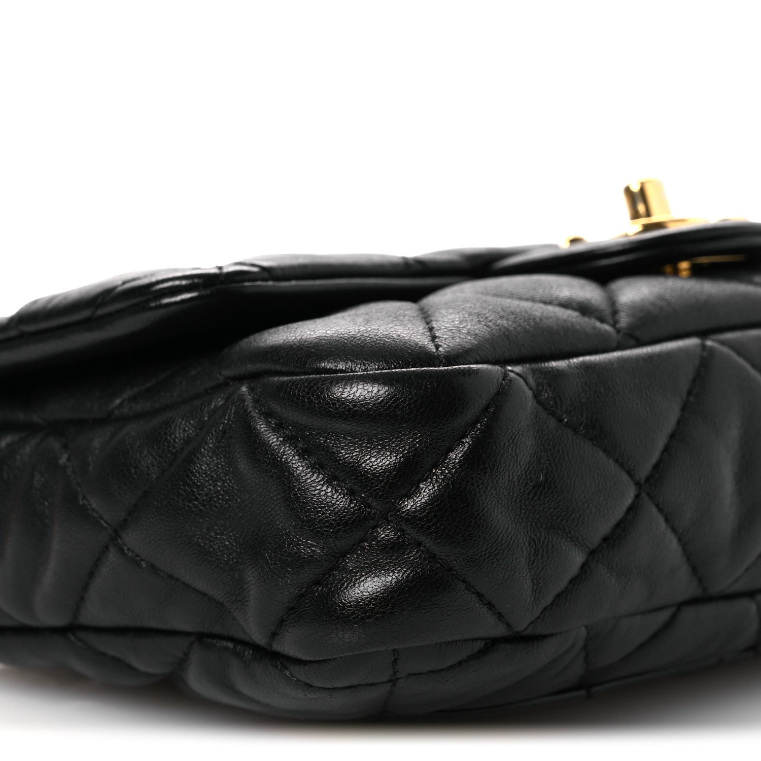 Chanel Lambskin Quilted Small Funky Town Flap Black 9 of 13