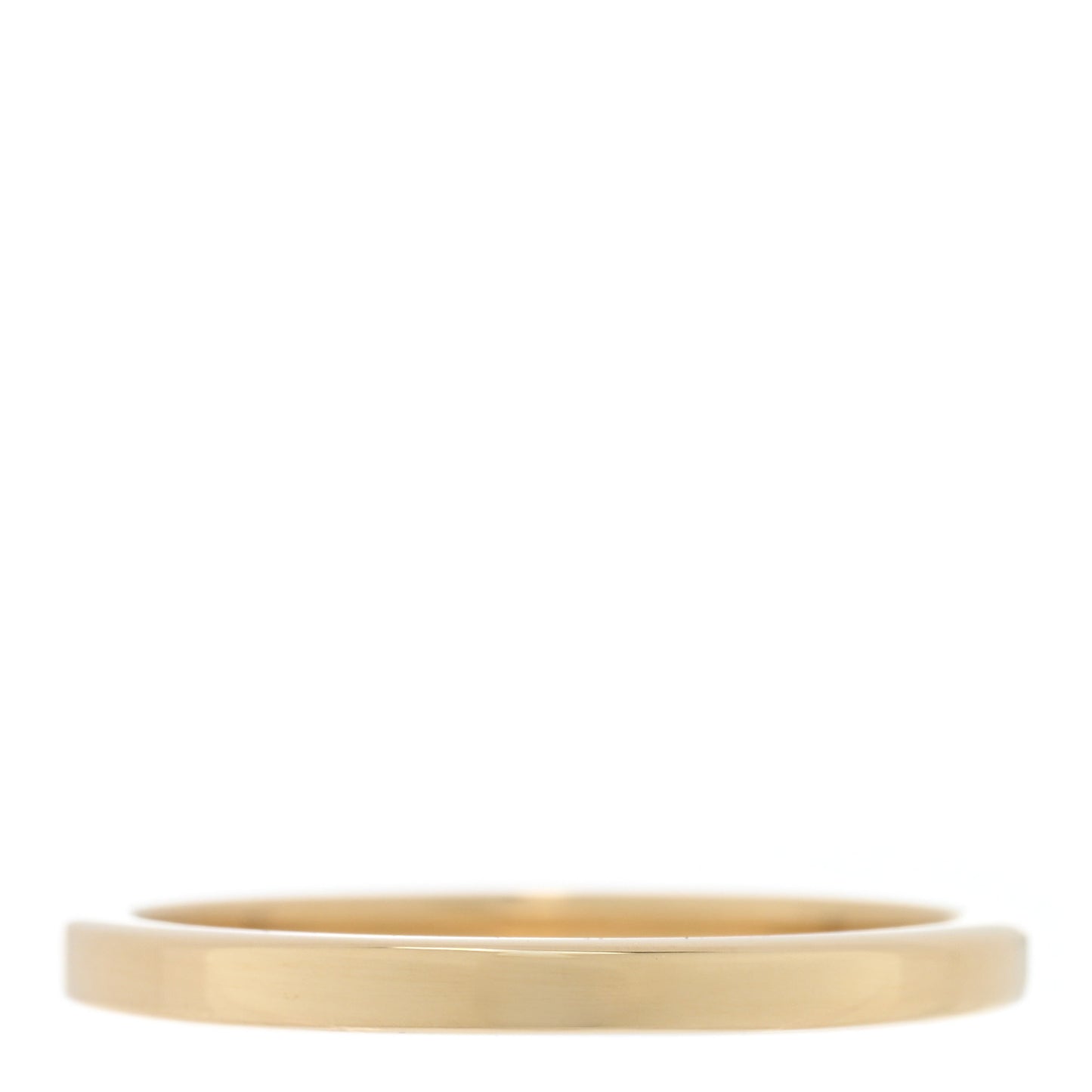 18K Yellow Gold 2mm Band Ring 54 6.75