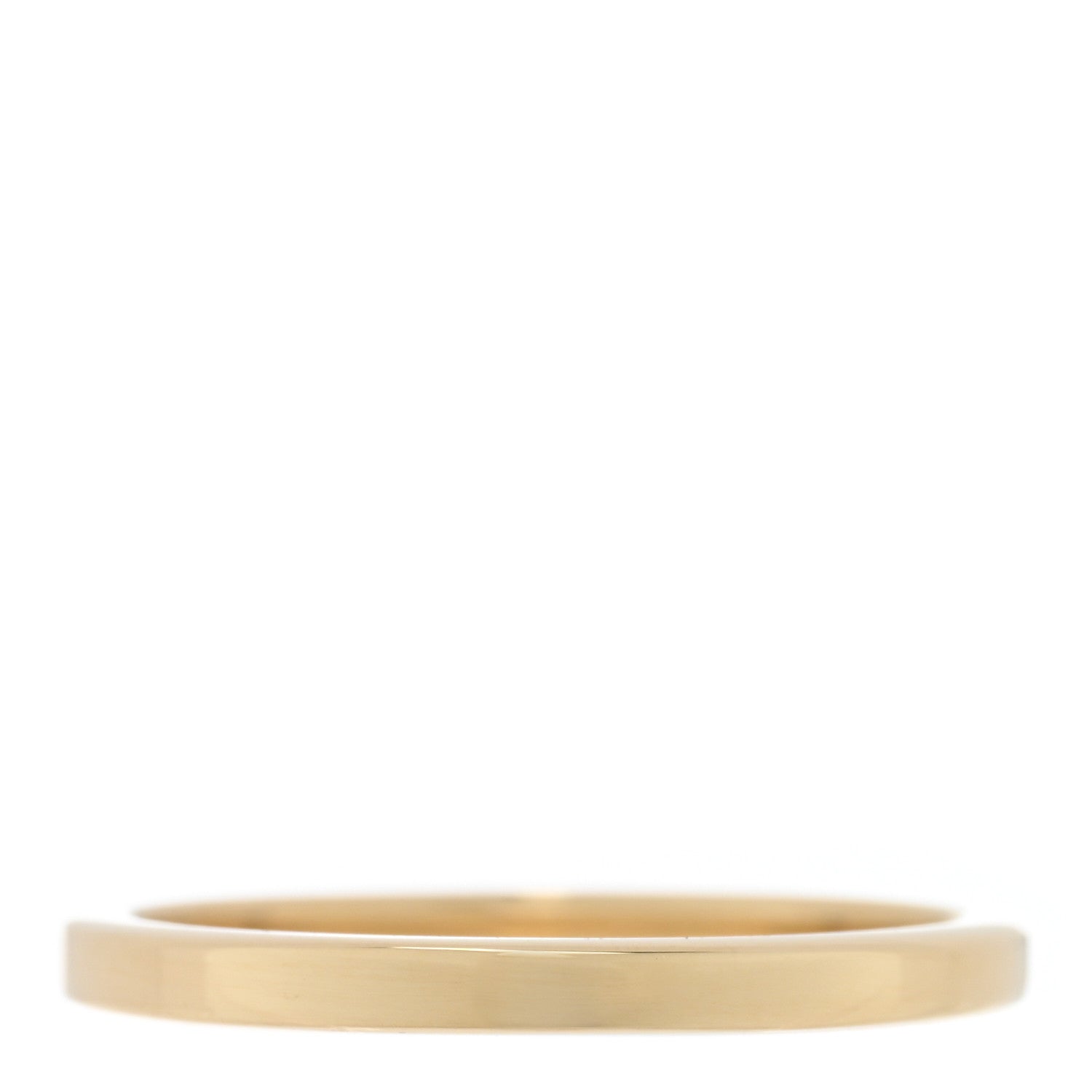 Tiffany 18K Yellow Gold 2mm Band Ring 54 6.75 3 of 4
