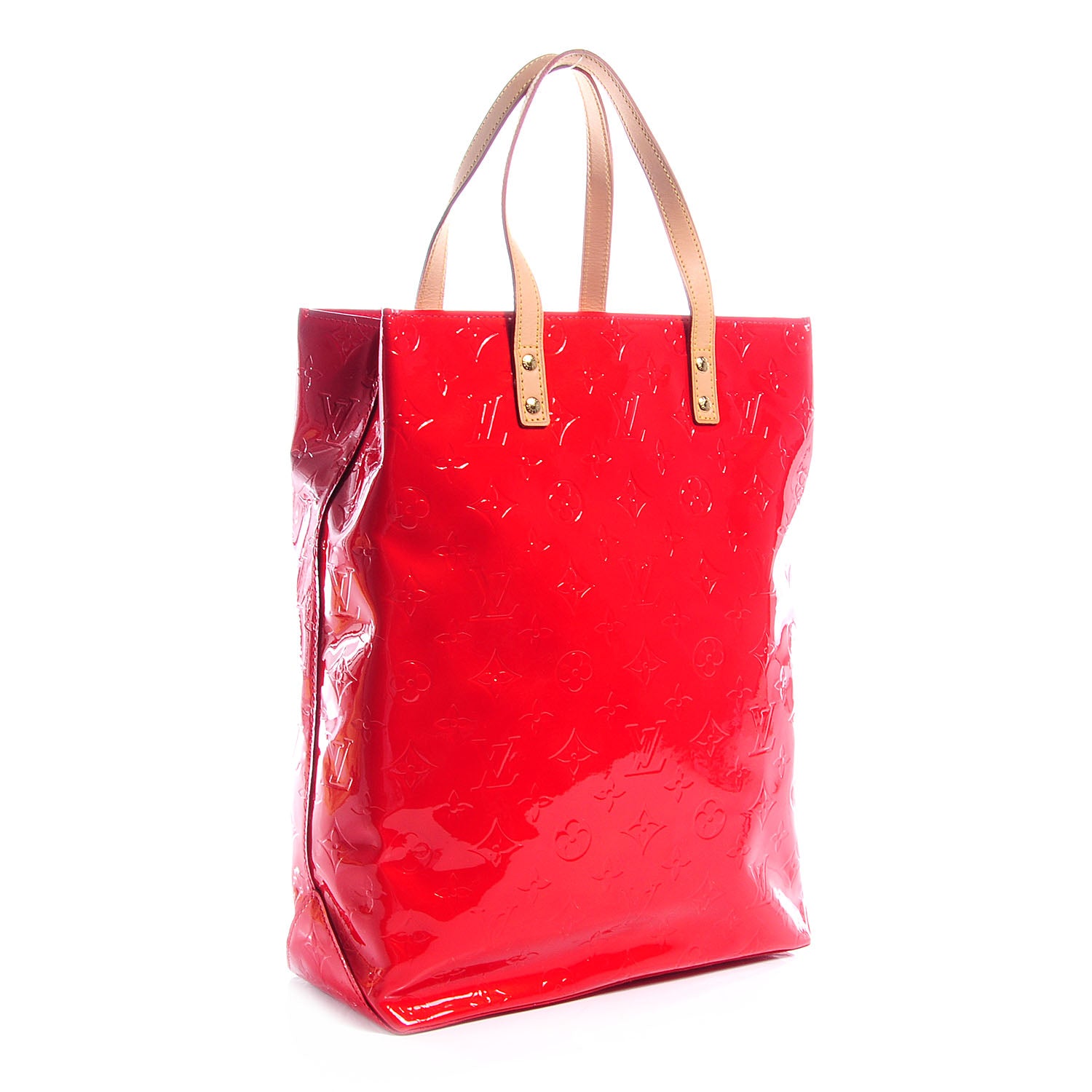 Louis Vuitton Vernis Reade MM Rouge 3 of 7