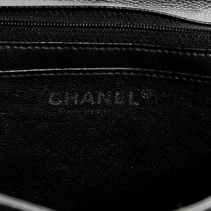 Chanel Caviar Jumbo Single Flap Black 6 of 7
