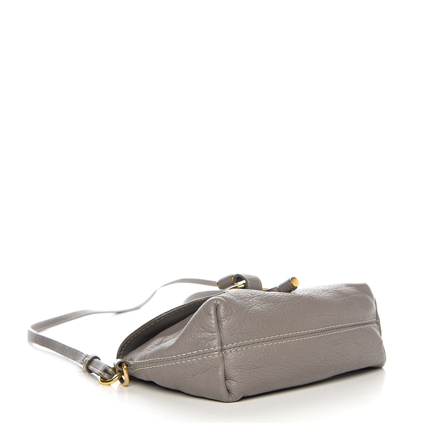 Calfskin Marcie Pochette Crossbody Bag Cashmere Grey