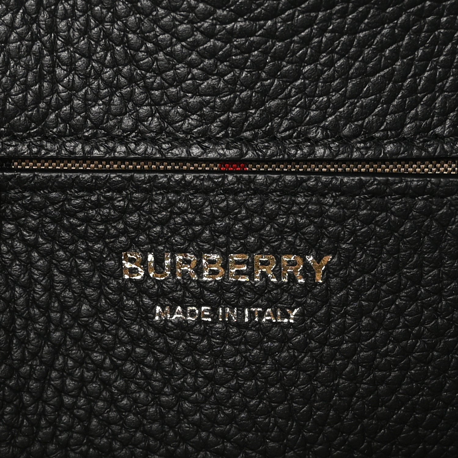 Burberry Grainy Calfskin Vintage Check Note Crossbody Bag Black 6 of 10