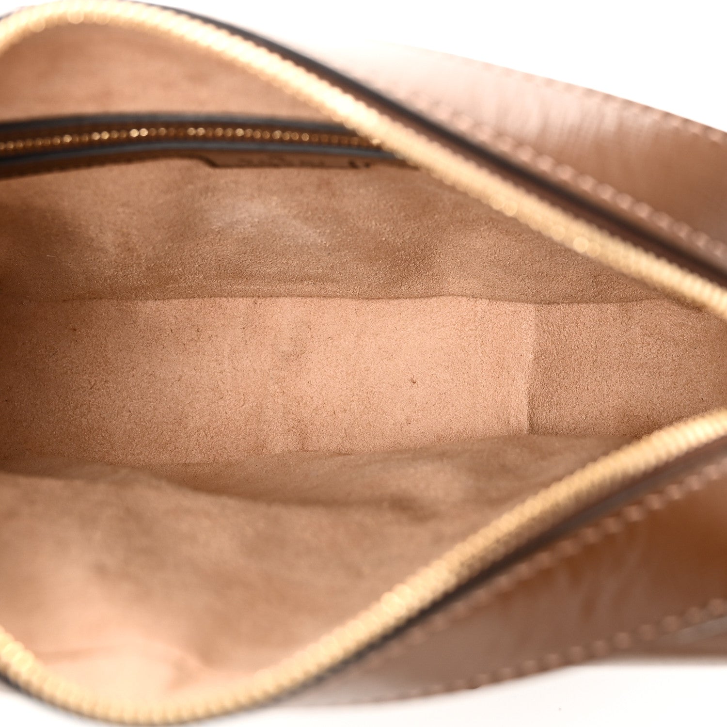 Gucci GG Supreme Monogram Small Horsebit 1955 Shoulder Bag Beige Brown Sugar 5 of 11