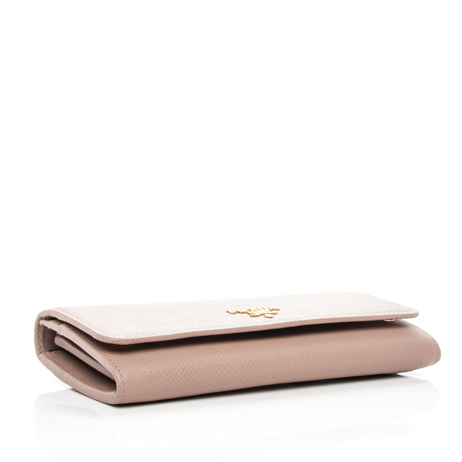 Prada Saffiano Metal Continental Flap Wallet Cammeo 4 of 8