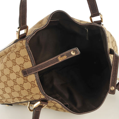 Gucci Monogram Medium Abbey Shoulder Bag Dark Brown 7 of 7