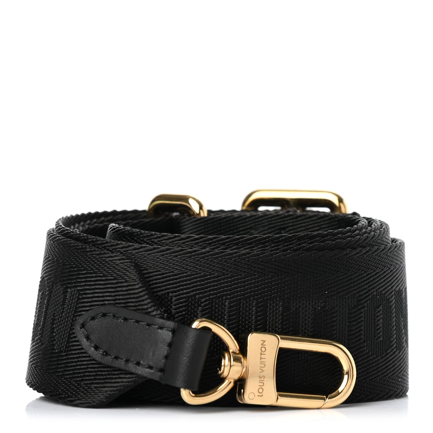 Louis Vuitton Nylon Petite Malle Souple Shoulder Strap Black 1 of 4