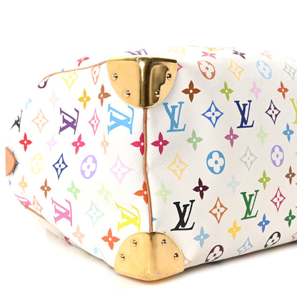 Louis Vuitton Monogram Multicolor Speedy 30 White 8 of 9