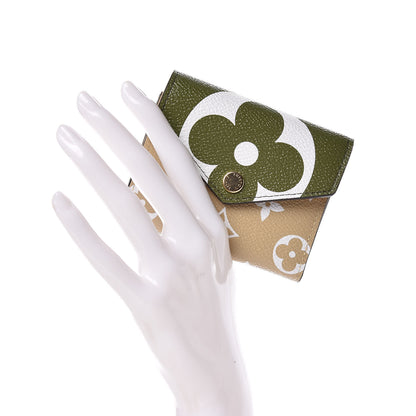 Louis Vuitton Monogram Giant Zoe Wallet Kaki 2 of 8